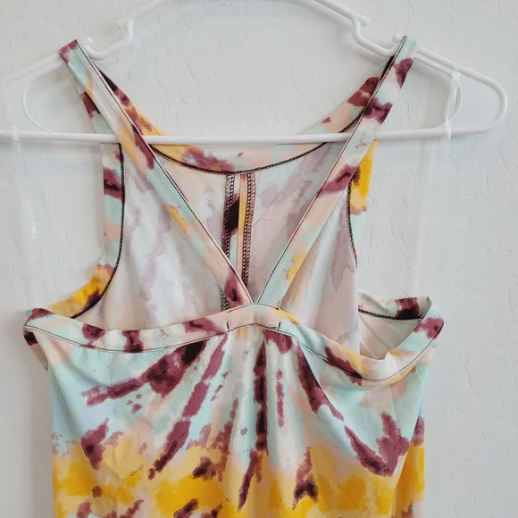 NWOT Derek Heart Tie Dye Sleeveless Mini Dress Women's Size Large - Picture 4 of 12